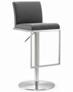 TOV Furniture Amalfi Adjustable Bar Stool Home Dining Chairs & Stools
