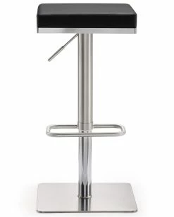 TOV Furniture Bari Adjustable Bar Stool Home Dining Chairs & Stools