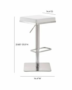 TOV Furniture Bari Adjustable Bar Stool Home Dining Chairs & Stools -TOV Shop 3050518386 RLLZ 2
