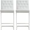 TOV Furniture Set Of 2 Helsinki Counter Stools Home Dining Chairs & Stools