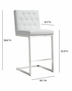 TOV Furniture Set Of 2 Helsinki Counter Stools Home Dining Chairs & Stools -TOV Shop 3050518396 RLLZ 2