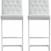 TOV Furniture Set Of 2 Helsinki Bar Stools Home Dining Chairs & Stools