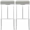 TOV Furniture Set Of 2 Ferrara Bar Stools Home Dining Chairs & Stools
