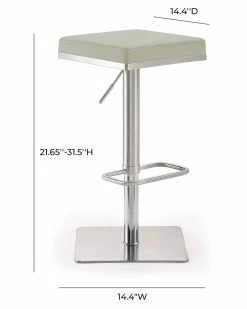 TOV Furniture Bari Bar Stool Home Dining Chairs & Stools 3 TOV Furniture Bari Bar Stool Home Dining Chairs & Stools -TOV Shop 3050518406 RLLZ 2