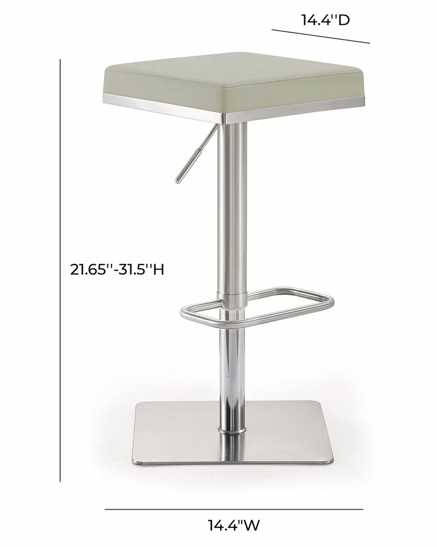 TOV Furniture Bari Bar Stool Home Dining Chairs & Stools 2 TOV Furniture Bari Bar Stool Home Dining Chairs & Stools - Image 2