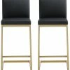 TOV Furniture Set Of 2 Parma Counter Stools Home Dining Chairs & Stools
