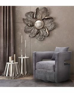 TOV Furniture Kennedy Velvet Swivel Chair Home Accent Chairs -TOV Shop 3050518423 RLLZ 2