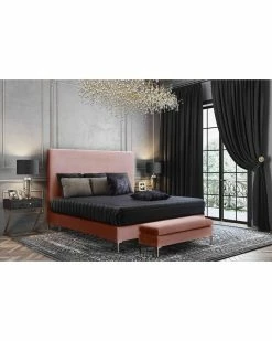 TOV Furniture Delilah Velvet Bench Home Accent Chairs -TOV Shop 3050518437 RLLZ 2