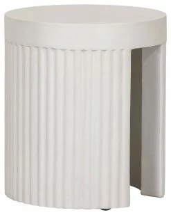 TOV Furniture Wave Concrete Stool Home Accent Chairs