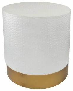 TOV Furniture Dimple Side Table Home End & Side Tables