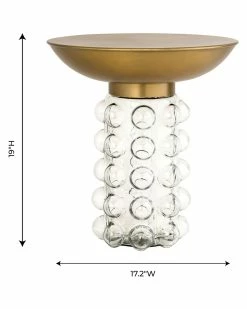 TOV Furniture Bubble Glass Side Table Home End & Side Tables 5 TOV Furniture Bubble Glass Side Table Home End & Side Tables -TOV Shop 3050518461 RLLZ 3