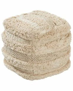 TOV Furniture Yorba Pouf Home Ottomans & Poufs