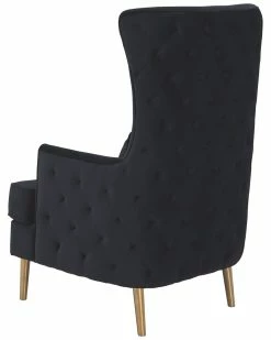 TOV Furniture Alina Tall Tufted Back Chair Home Accent Chairs -TOV Shop 3050518963 RLLZ 4