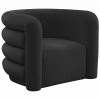 TOV Furniture Curves Velvet Lounge Chair Home Accent Chairs