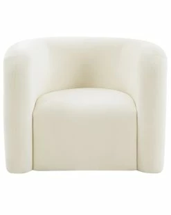 TOV Furniture Curves Velvet Lounge Chair Home Accent Chairs -TOV Shop 3050518965 RLLZ 3