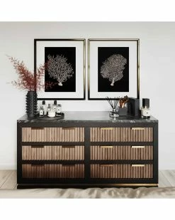 TOV Furniture Brooke 6-Drawer Dresser Home Dressers & Armoires -TOV Shop 3050518967 RLLZ 3