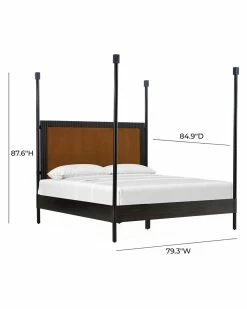 TOV Furniture Ava King Four-Poster Bed Home Beds & Headboards -TOV Shop 3050518968 RLLZ 11