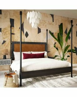 TOV Furniture Ava King Four-Poster Bed Home Beds & Headboards -TOV Shop 3050518968 RLLZ 3