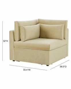 TOV Furniture Jessie Modular Corner Chair Home Accent Chairs -TOV Shop 3050518975 RLLZ 5