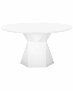 TOV Furniture Iris Glass Dining Table Home Dining Tables