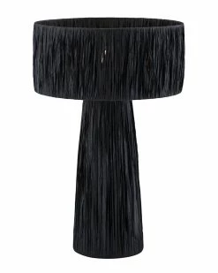 TOV Furniture Shelby Raffia Table Lamp Home Table & Desk Lamps