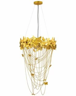 TOV Furniture Butterfly Chandelier Home Ceiling Lighting