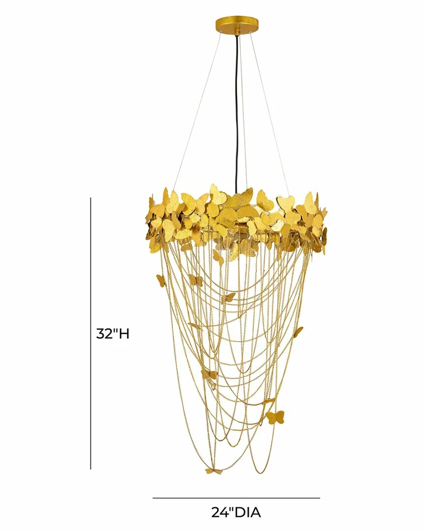 TOV Furniture Butterfly Chandelier Home Ceiling Lighting 3 TOV Furniture Butterfly Chandelier Home Ceiling Lighting - Image 3