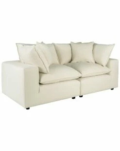 TOV Furniture Cali Modular Loveseat Home Sofas & Sectionals