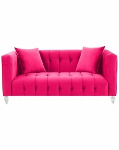 TOV Furniture Bea Velvet Loveseat Home Sofas & Sectionals -TOV Shop 3050525445 RLLZ 3