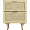 TOV Furniture Sierra Buttermilk Nightstand Home Nightstands White