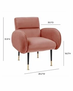 TOV Babe Velvet Chair Home Accent Chairs -TOV Shop 3050535826 RLLZ 5
