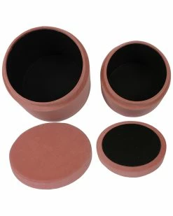 TOV Set Of 2 Blush Storage Ottomans Home Ottomans & Poufs 8 TOV Set Of 2 Blush Storage Ottomans Home Ottomans & Poufs -TOV Shop 3050550555 RLLZ 4
