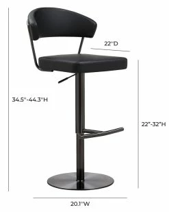 TOV Furniture Cosmo Bar Stool Home Dining Chairs & Stools -TOV Shop 3050555449 RLLZ 3