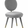 TOV Furniture Kylie Velvet Dining Chair Home Dining Chairs & Stools