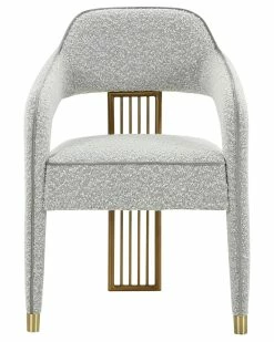 TOV Corralis Speckled Boucle Dining Chair Home Dining Chairs & Stools