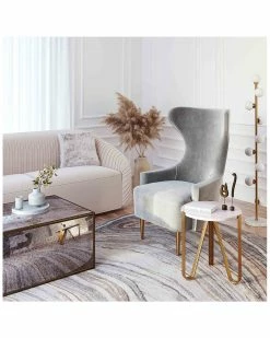 TOV Aya Marble Side Table Home Nightstands -TOV Shop 3050573093 RLLZ 5