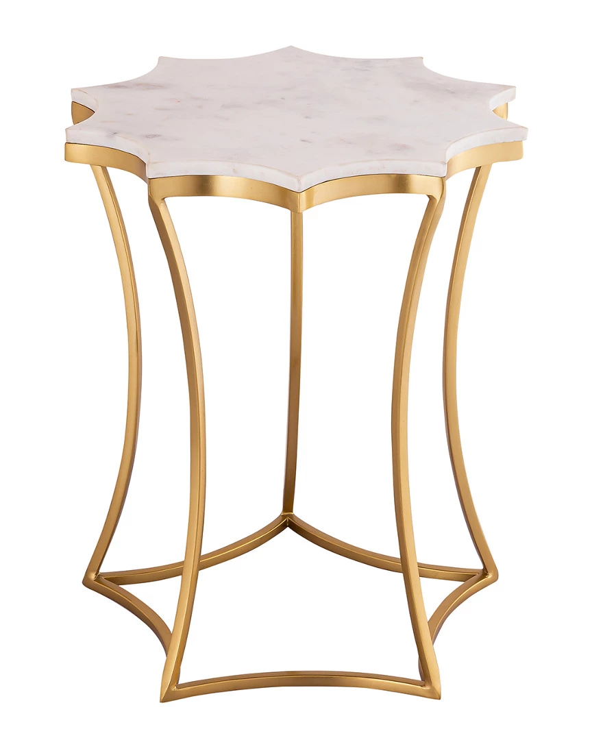 TOV Camilla Marble Side Table Home Nightstands 1 TOV Camilla Marble Side Table Home Nightstands