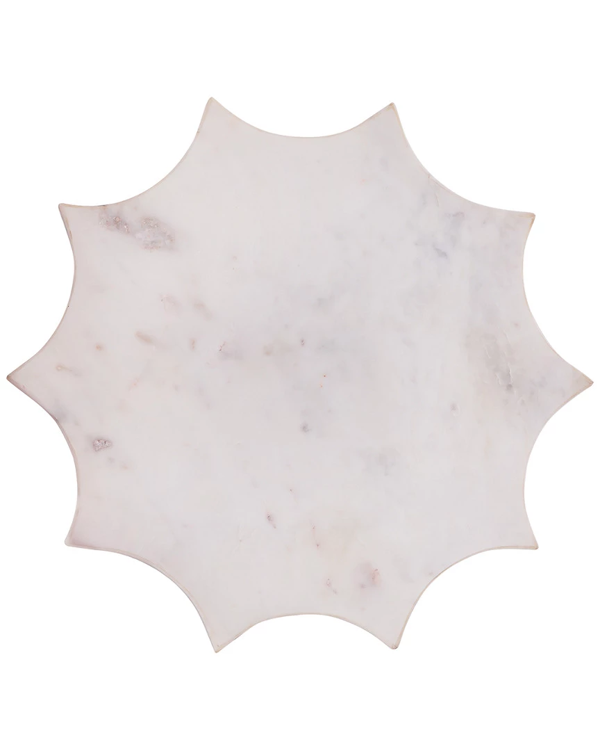 TOV Camilla Marble Side Table Home Nightstands 4 TOV Camilla Marble Side Table Home Nightstands - Image 4