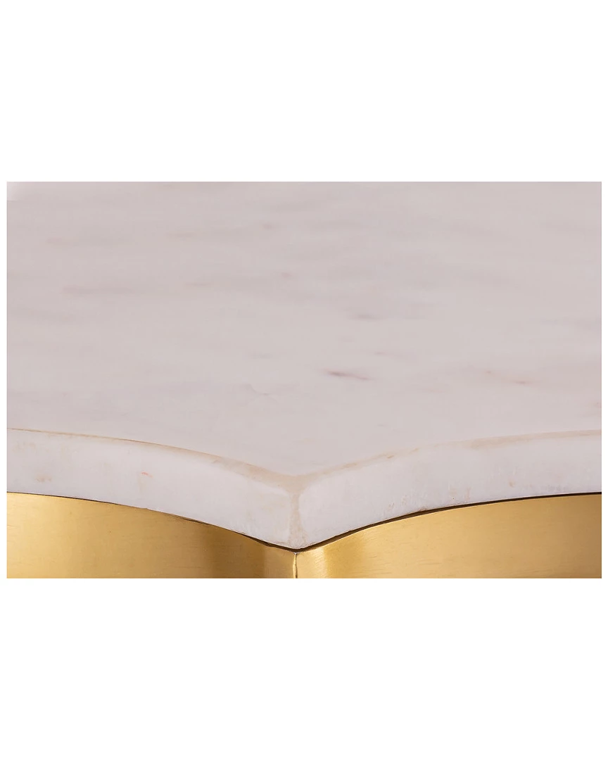 TOV Camilla Marble Side Table Home Nightstands 5 TOV Camilla Marble Side Table Home Nightstands - Image 5