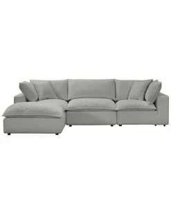 TOV Furniture Cali Modular 4pc Sectional Home Sofas & Sectionals