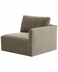 TOV Furniture Willow RAF Corner Chair Home Accent Chairs -TOV Shop 3050584351 RLLZ 3