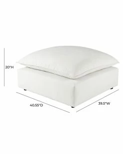 TOV Furniture Cali Ottoman Home Ottomans & Poufs -TOV Shop 3050592441 RLLZ 3