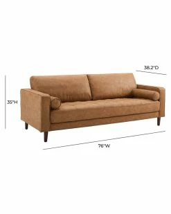TOV Cave Leather Sofa Home Sofas & Sectionals -TOV Shop 3050599519 RLLZ 5