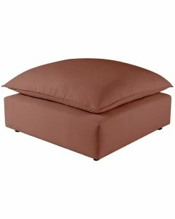 TOV Cali Ottoman Home Ottomans & Poufs