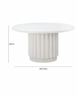 TOV Furniture Kali Round Dining Table Home Dining Tables -TOV Shop 3050600973 RLLZ 3