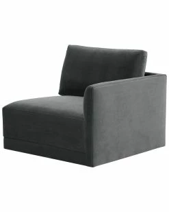 TOV Furniture Willow RAF Corner Chair Home Accent Chairs -TOV Shop 3050610696 RLLZ 3
