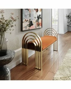 TOV Mavis Velvet Bench Home Accent Chairs 5 TOV Mavis Velvet Bench Home Accent Chairs -TOV Shop 3050614332 RLLZ 2