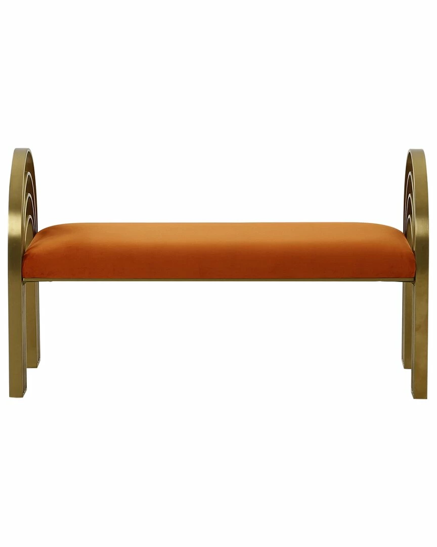 TOV Mavis Velvet Bench Home Accent Chairs 3 TOV Mavis Velvet Bench Home Accent Chairs - Image 3