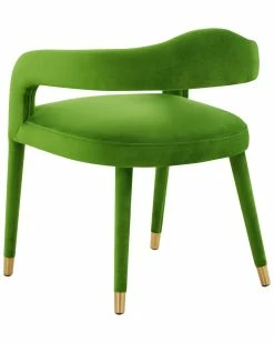 TOV Furniture Lucia Velvet Dining Chair Home Dining Chairs & Stools -TOV Shop 3050619684 RLLZ 3