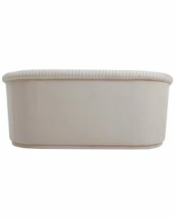 TOV Yara Pleated Beige Velvet Loveseat Home Sofas & Sectionals 7 TOV Yara Pleated Beige Velvet Loveseat Home Sofas & Sectionals -TOV Shop 3050634577 RLLZ 4